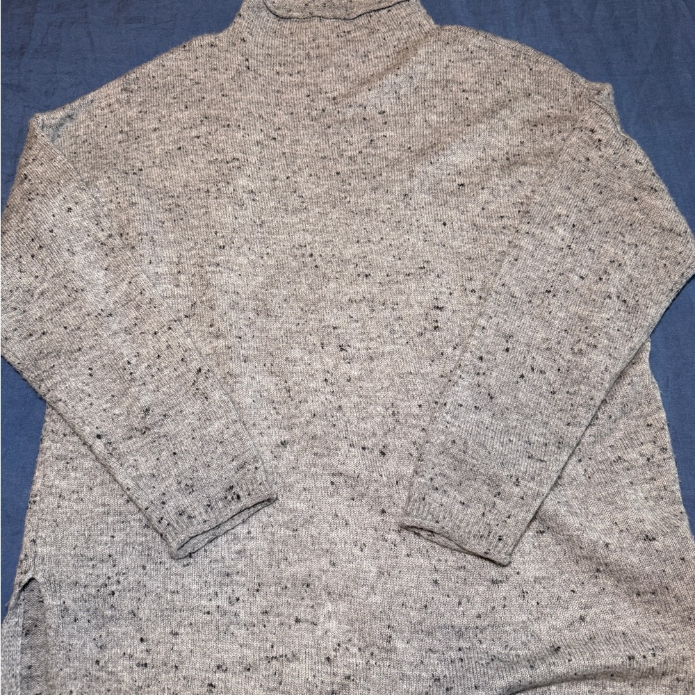 Madewell Donegal Whitworth Mockneck Sweater